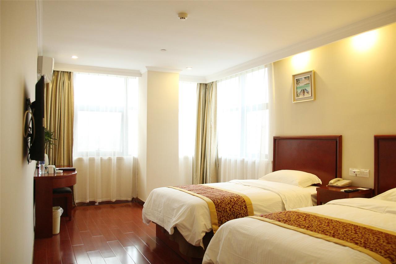 Greentree Inn Shandong Yantai Railway Station South Plaza Joy City Shell Hotel Eksteriør bilde